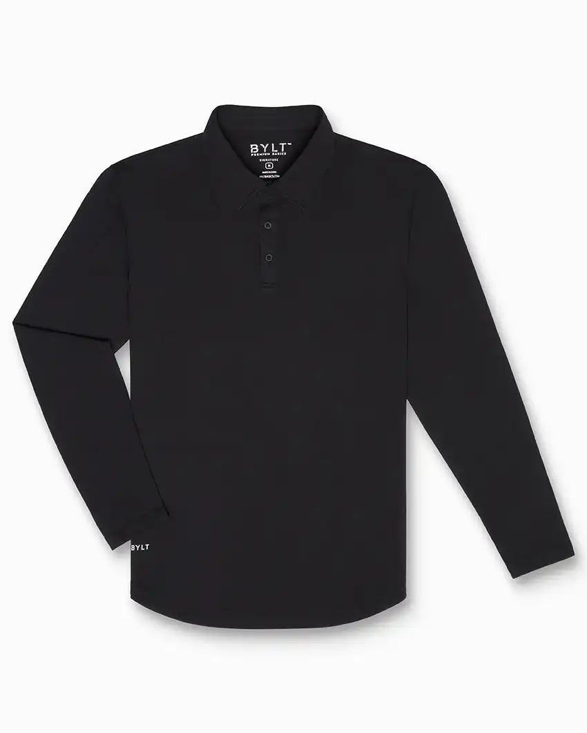 Signature Long Sleeve Polo