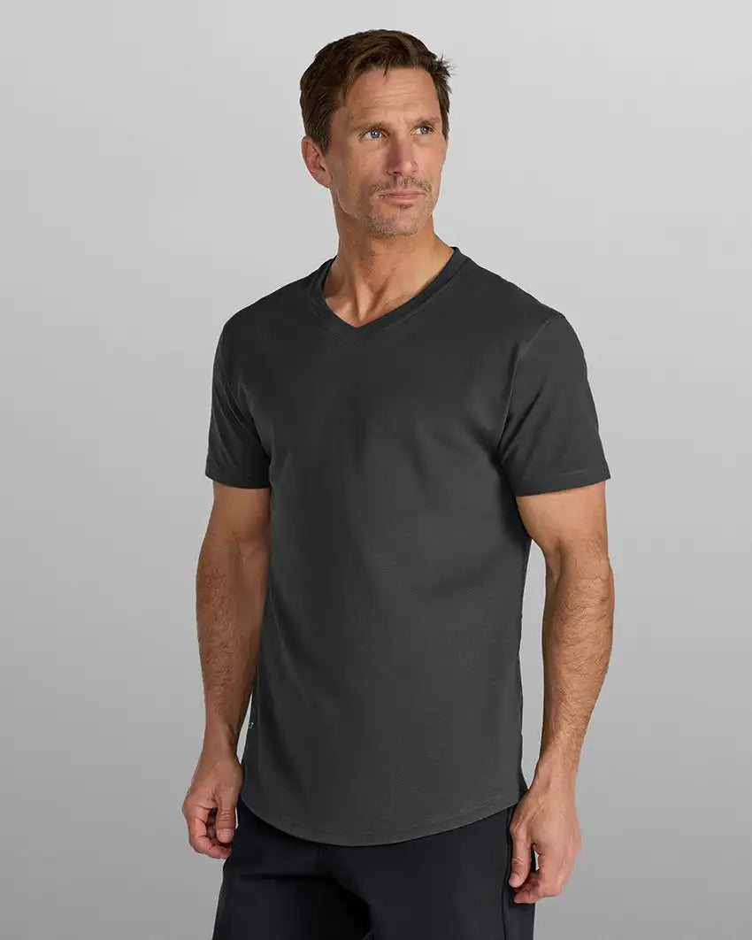 Drop-Cut V-Neck: LUX
