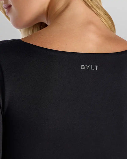 Balm Square Neck Long Sleeve Maxi Dress