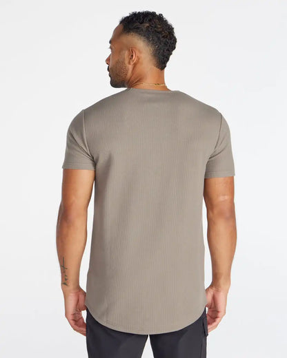Thermal Short Sleeve Drop-Cut