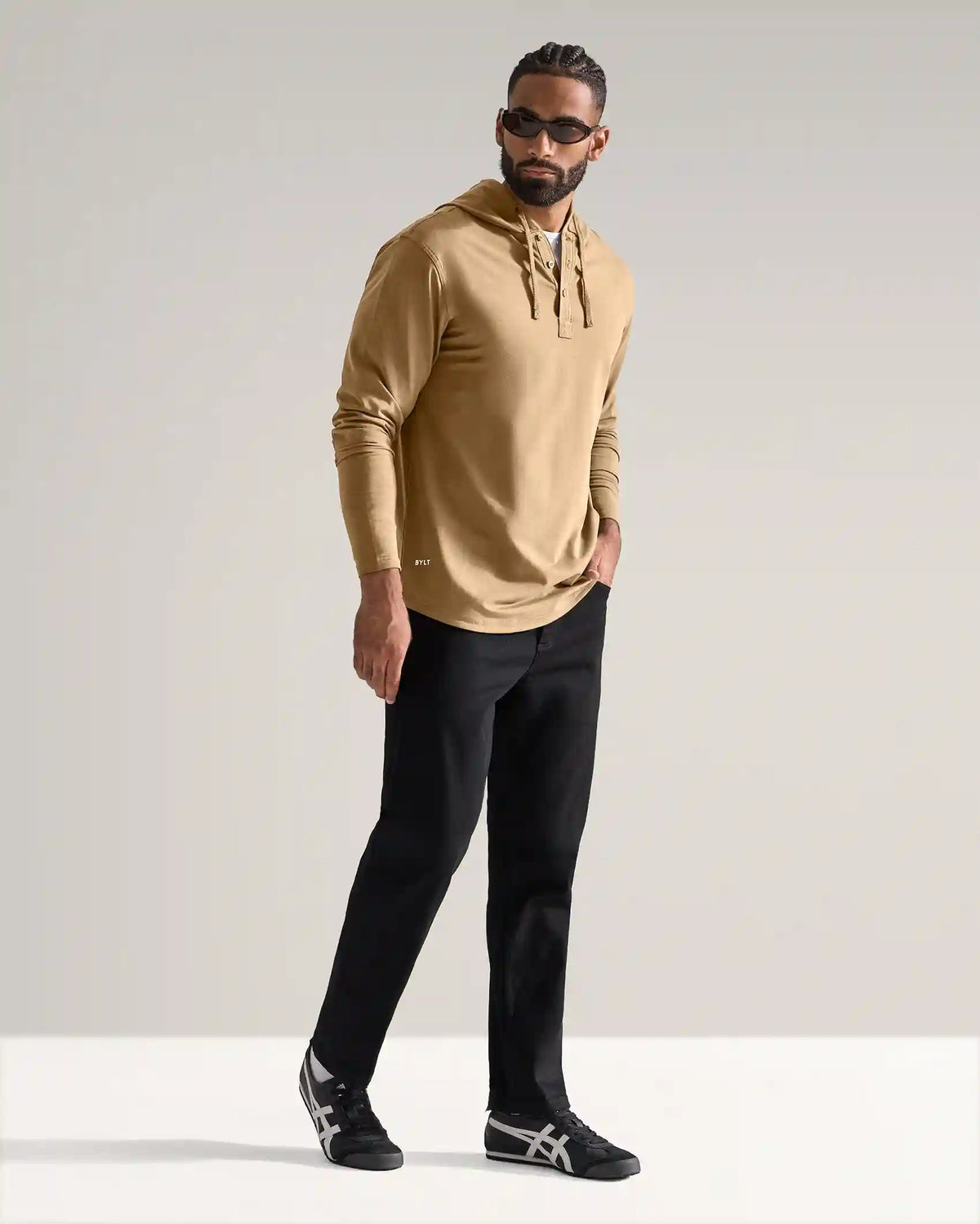 Drop-Cut: LUX Hooded Henley