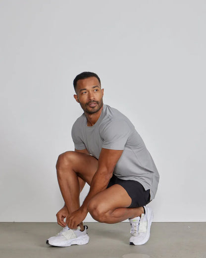 Pulse Short Sleeve Split Hem