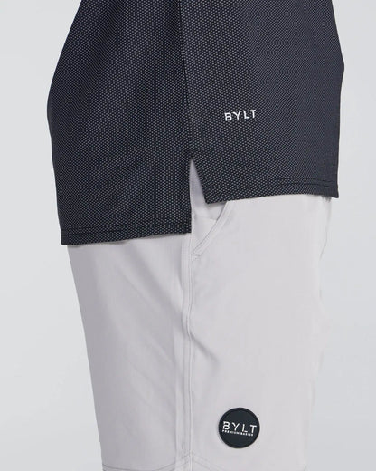 Pulse Short Sleeve Split Hem