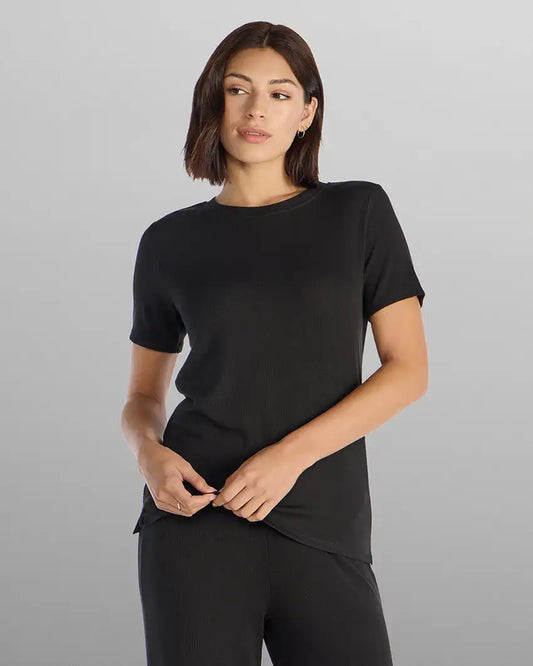 Modal Micro Rib Classic Fit Tee