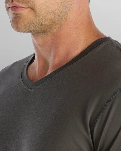 Drop-Cut V-Neck: BYLT Signature