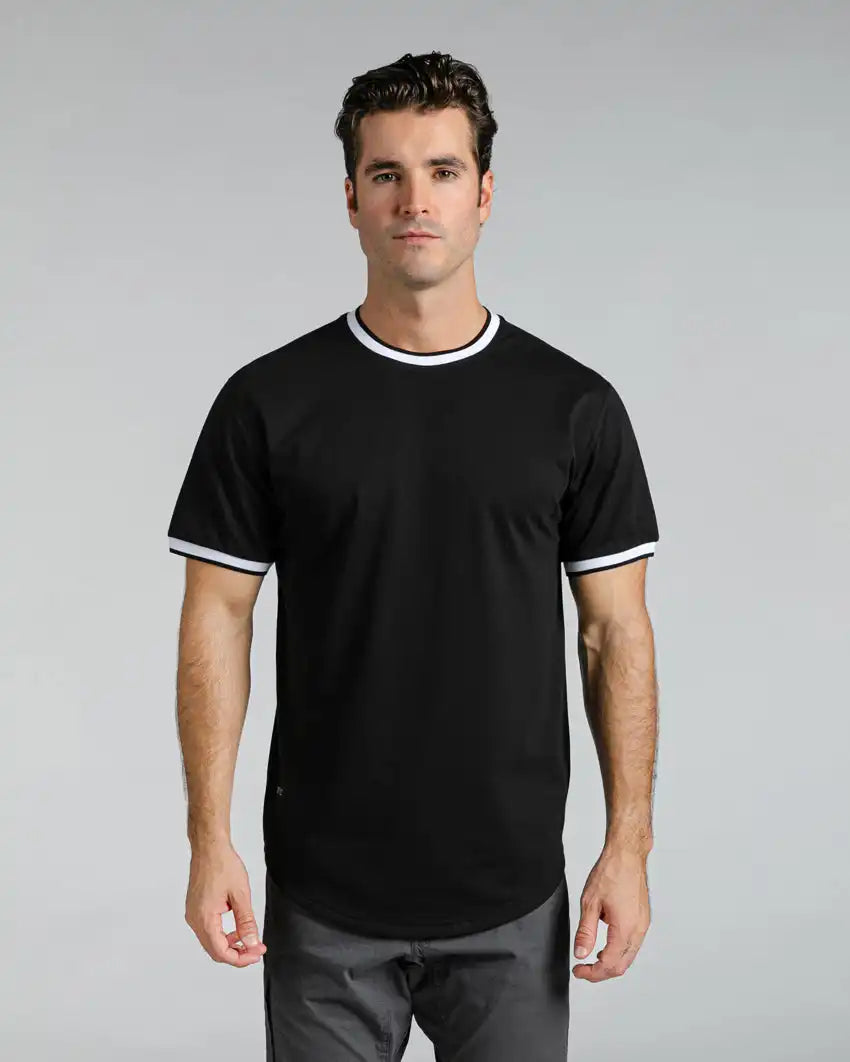 Striped Ringer Tee