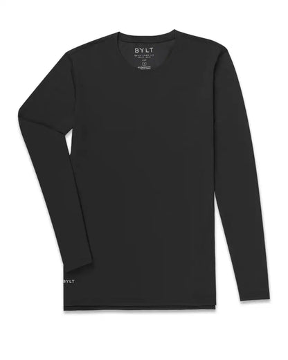 Long Sleeve: BYLT Signature Split Hem