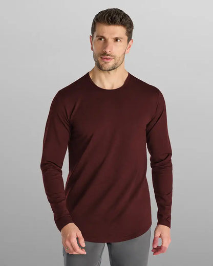 Drop-Cut Long Sleeve: BYLT Signature