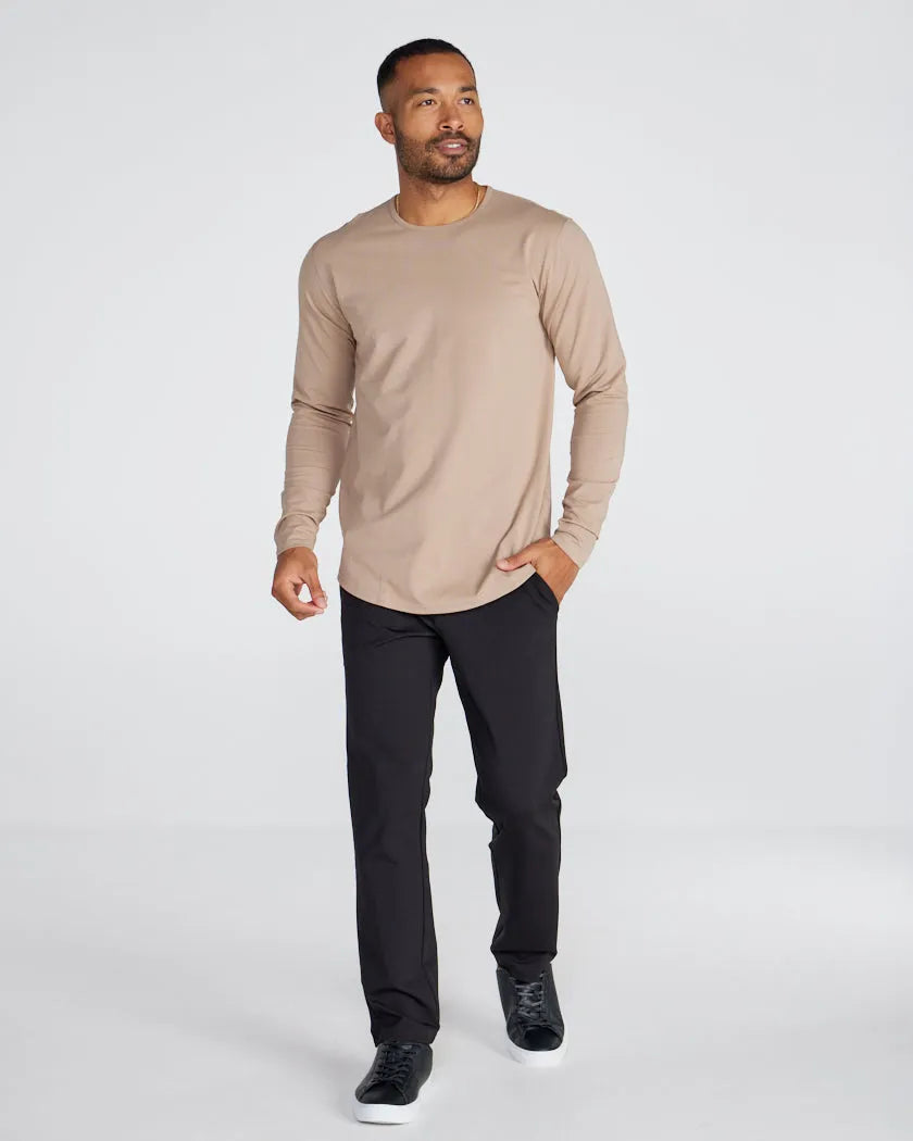 Drop-Cut Long Sleeve: BYLT Signature