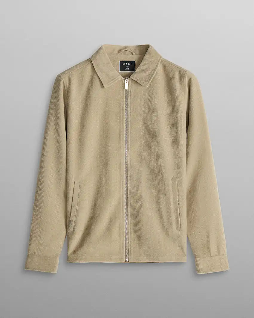 Soft Touch Herringbone Jacket