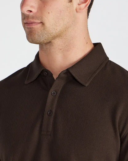 Thermal Long Sleeve Polo