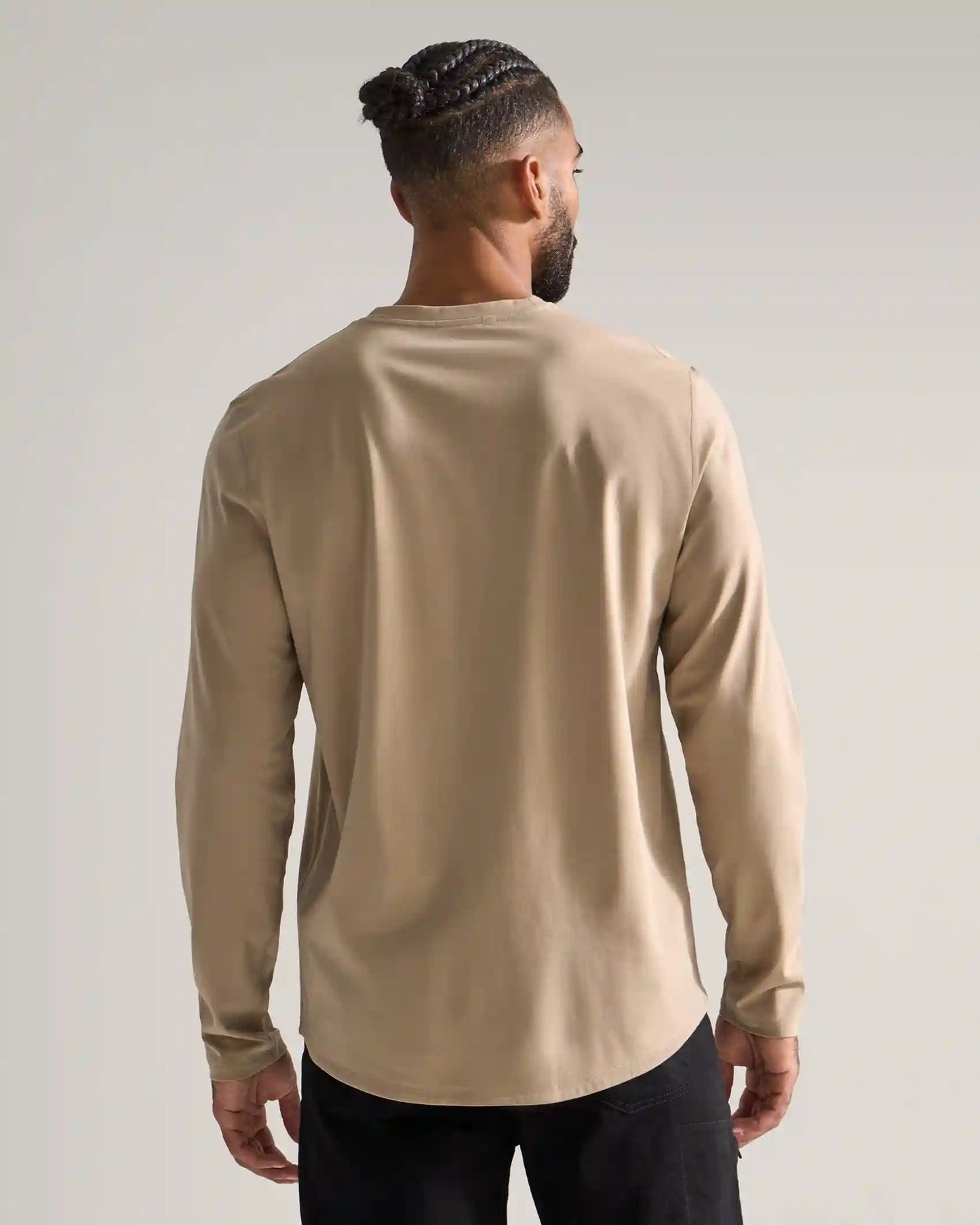 Everyday Long Sleeve Drop-Cut