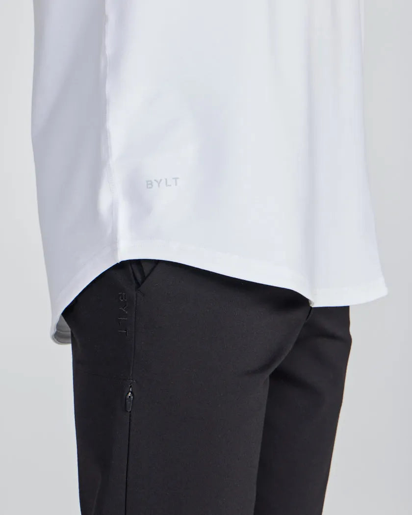 Drop-Cut Long Sleeve: BYLT Signature
