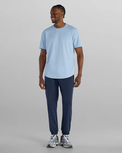 Adaptive Micro Waffle Short Sleeve Drop-Cut