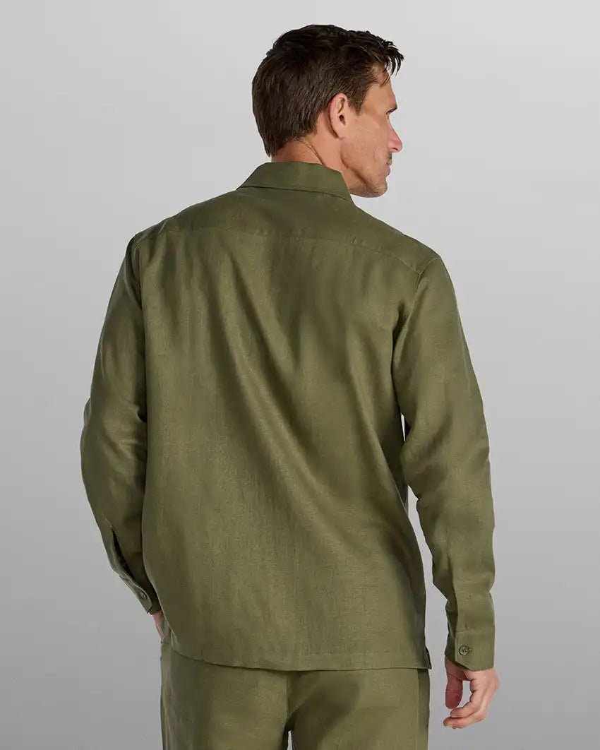 Back to Basics Linen Long Sleeve Button Down
