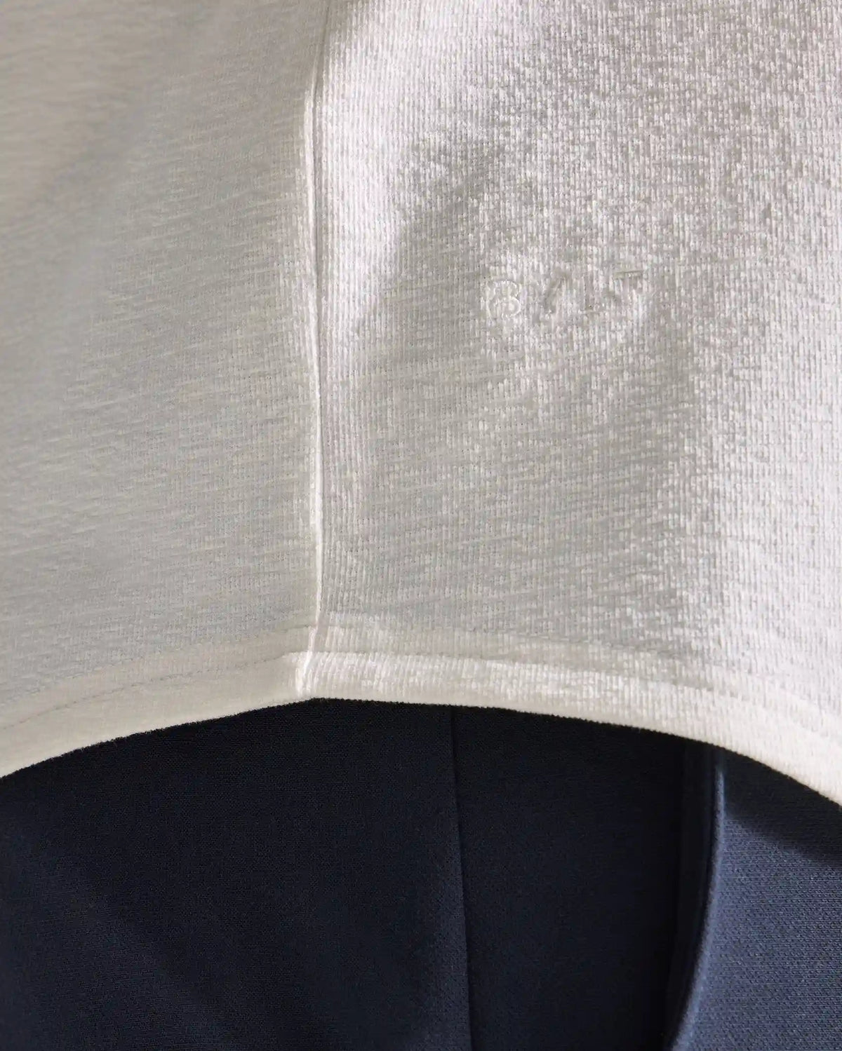 Slub Short Sleeve Drop-Cut