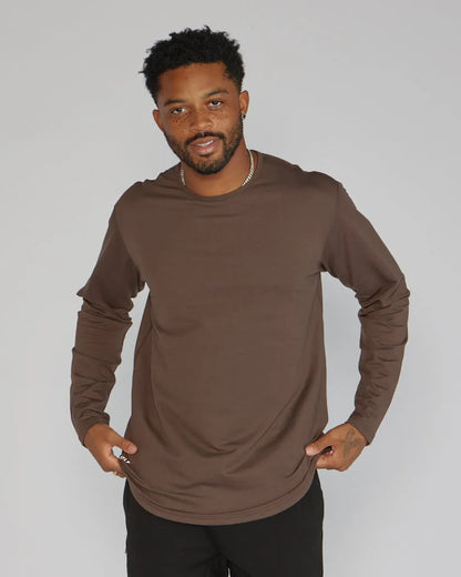 Drop-Cut Long Sleeve: BYLT Signature