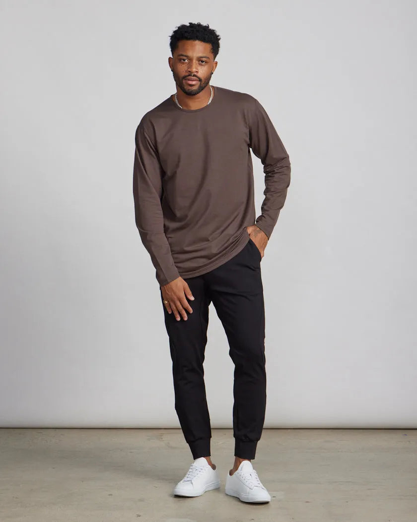 Drop-Cut Long Sleeve: BYLT Signature