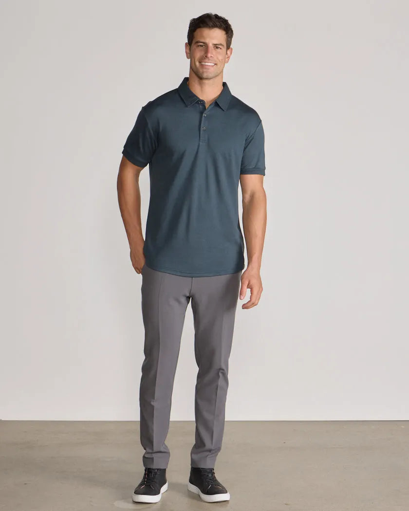 Comfort Wool Short Sleeve Polo
