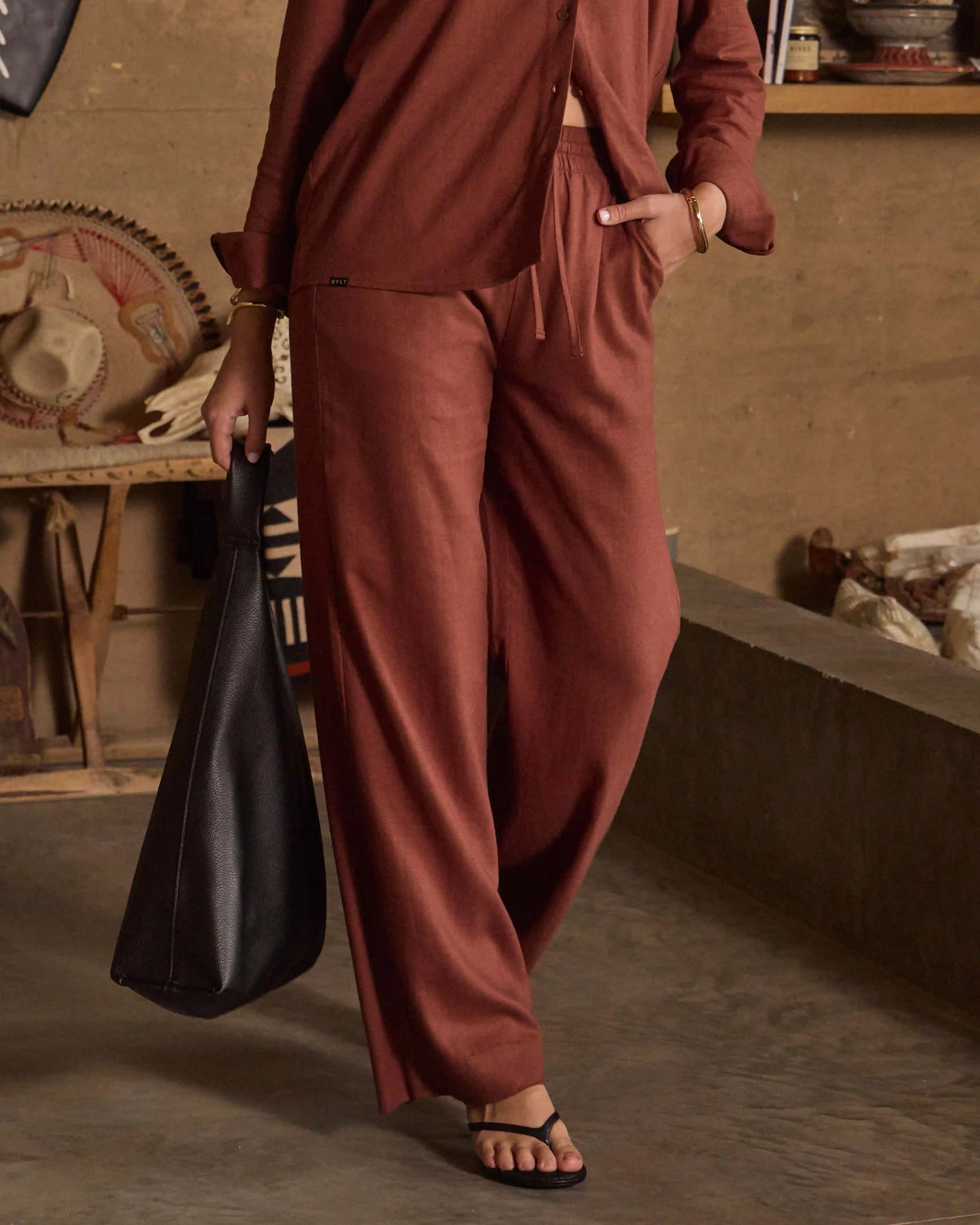 Women's Back to Basics Linen Pant