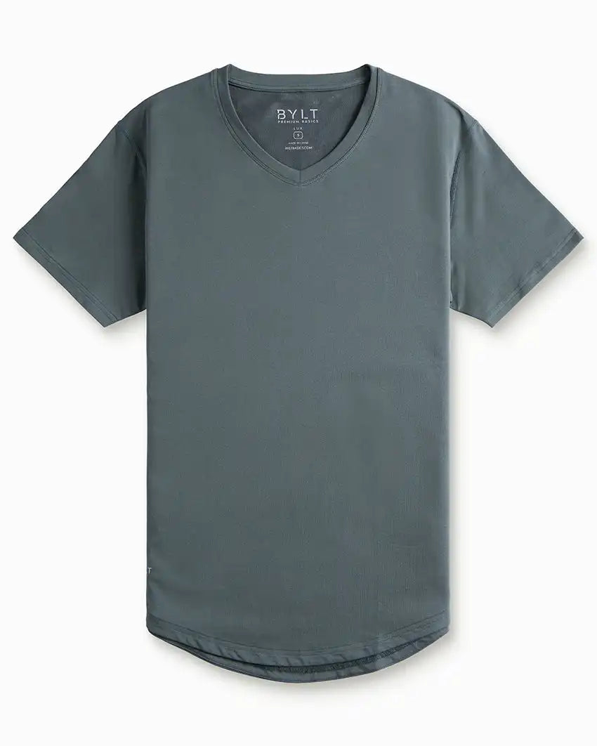 Drop-Cut V-Neck: LUX