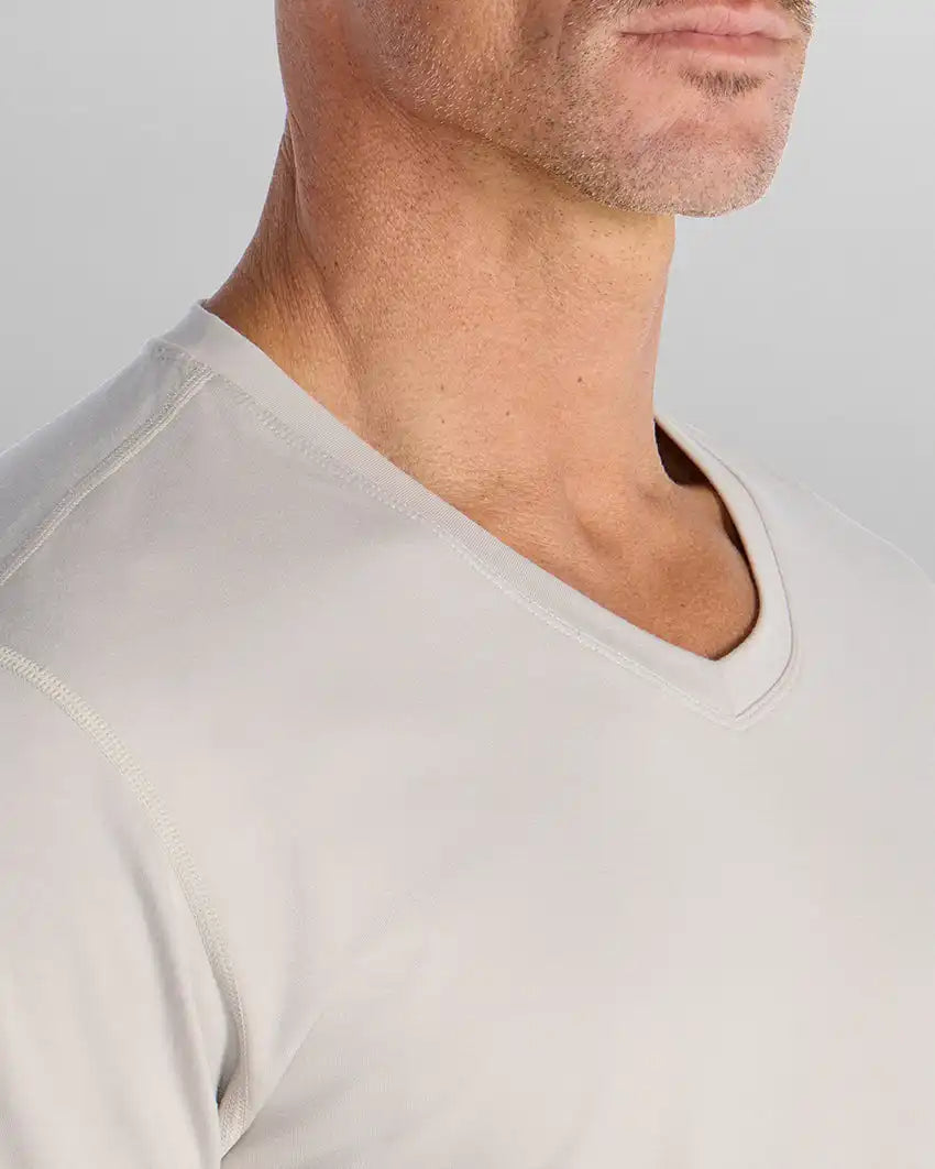 Drop-Cut V-Neck: BYLT Signature
