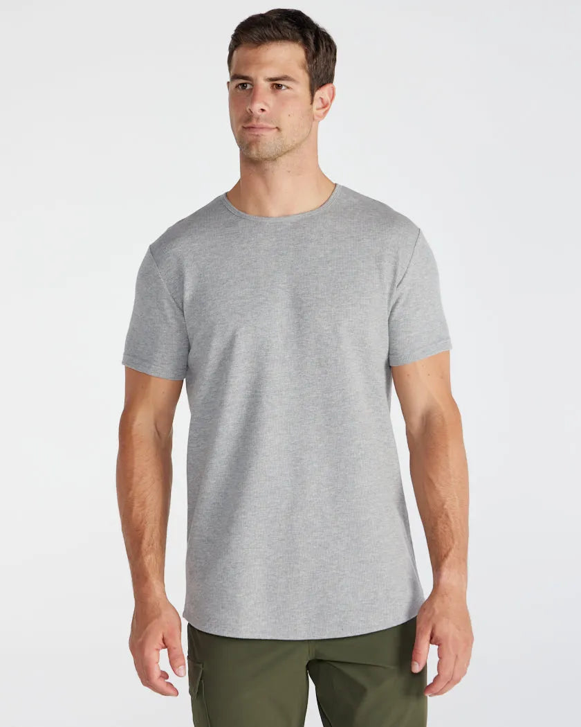 Thermal Short Sleeve Drop-Cut