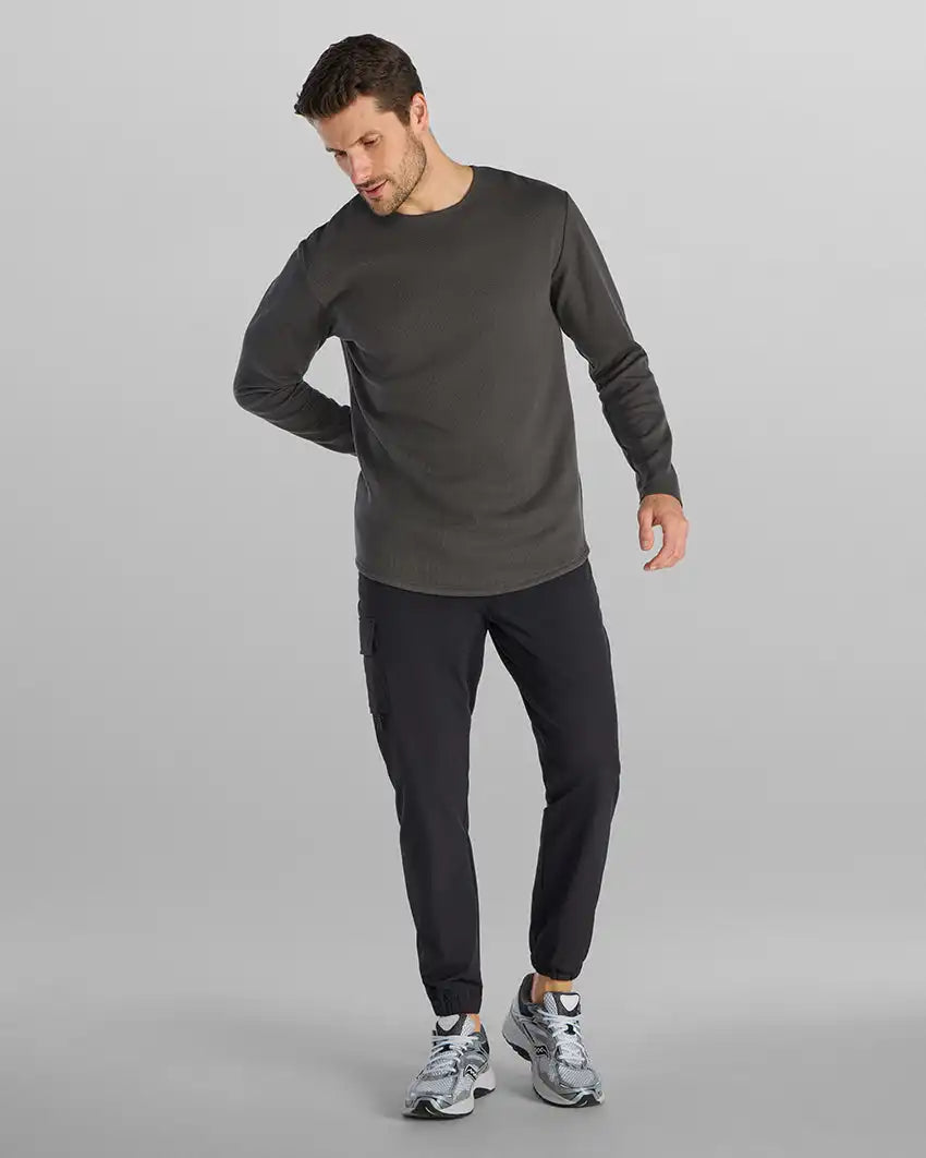 Thermal Drop-Cut Long Sleeve