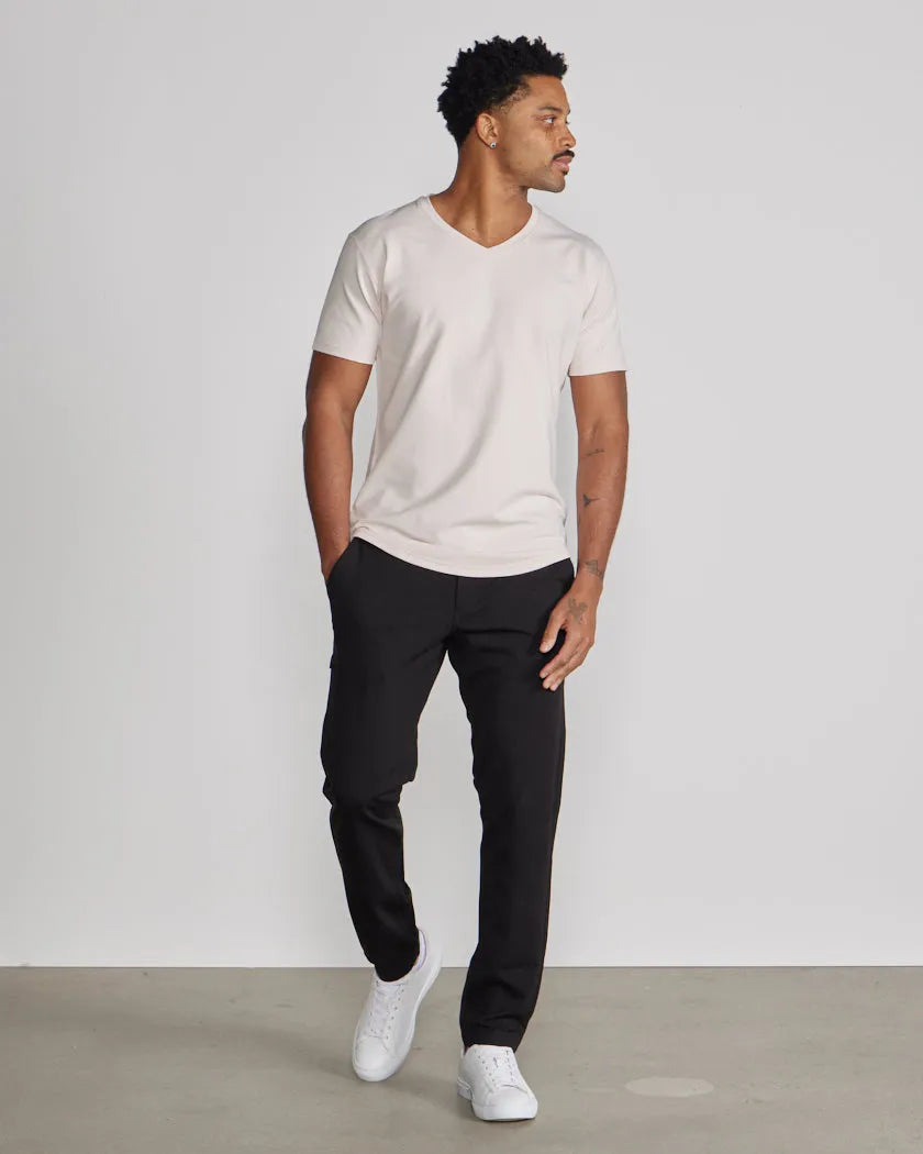 Drop-Cut V-Neck: LUX