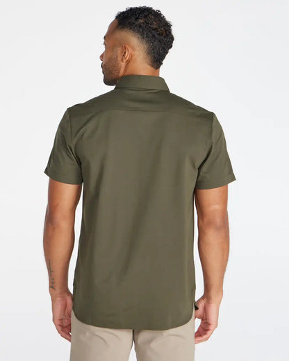Vista Stretch Short Sleeve Button Down