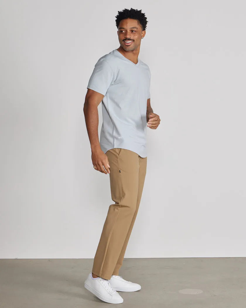 Drop-Cut V-Neck: LUX