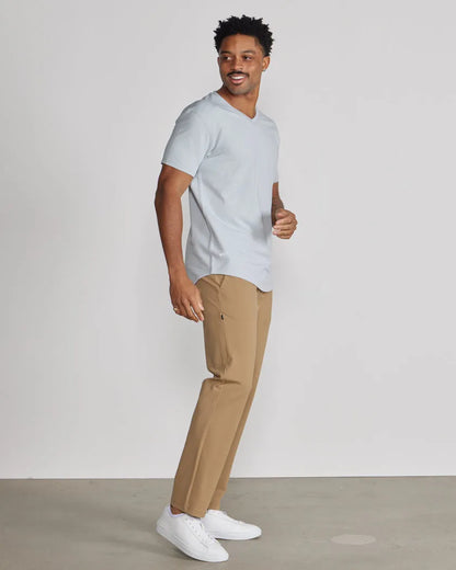 Drop-Cut V-Neck: LUX