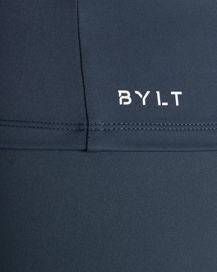 Balm Zip Long Sleeve Polo