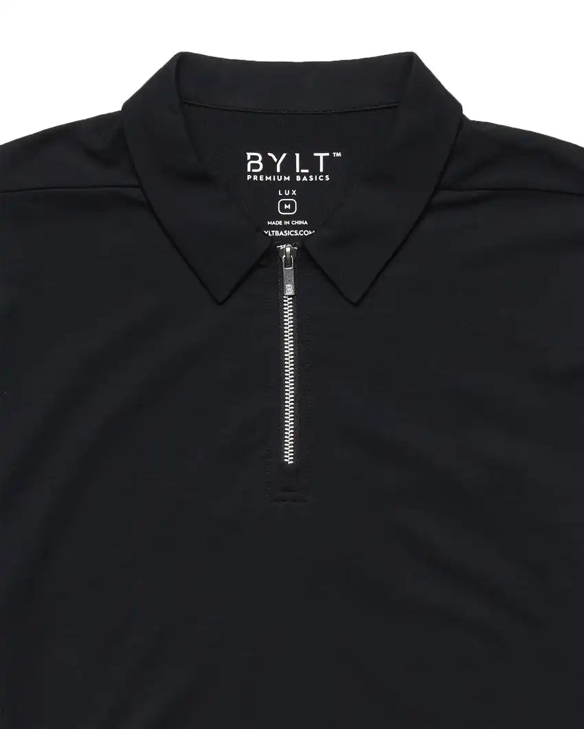 LUX Zip Polo