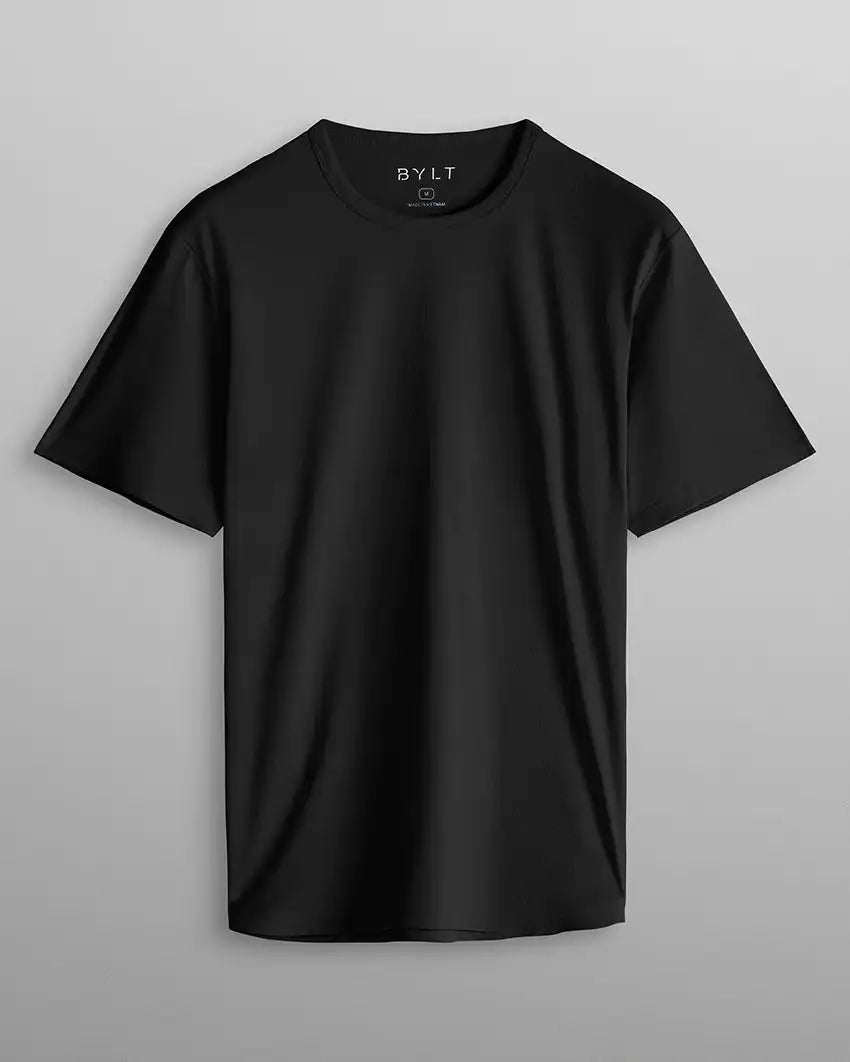 Adaptive Micro Waffle Short Sleeve Drop-Cut