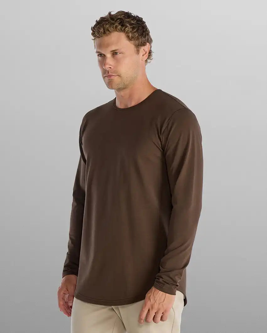 Drop-Cut Long Sleeve: LUX