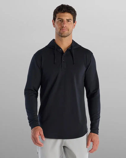 Drop-Cut: LUX Hooded Henley