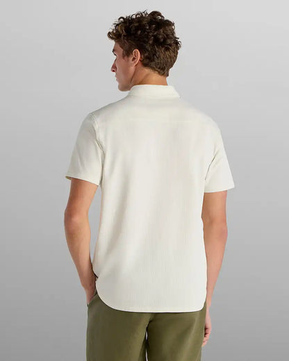 Seersucker Short Sleeve Button Down