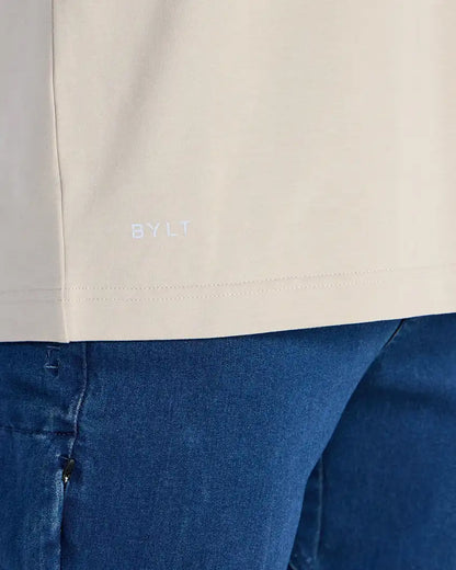 LUX Box Tee: BYLT Collar