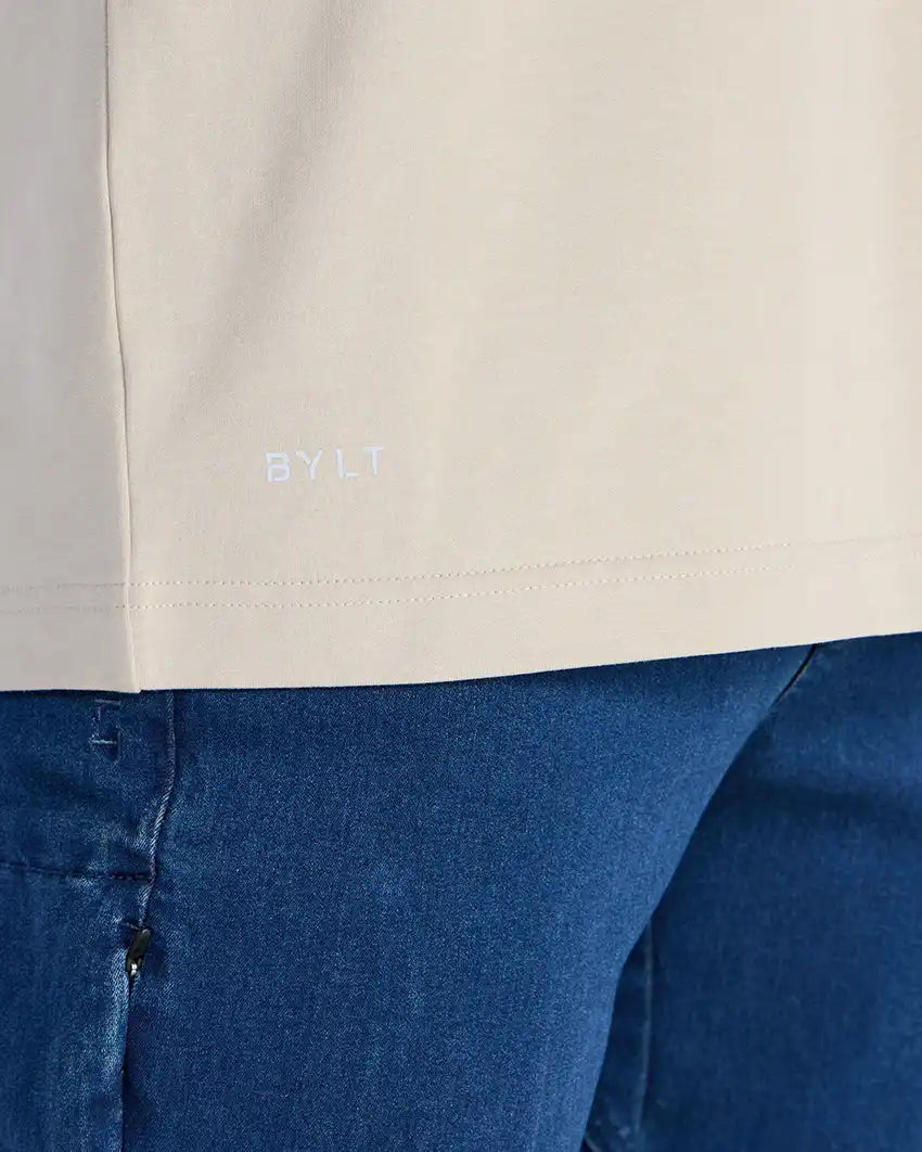 LUX Box Tee: BYLT Collar