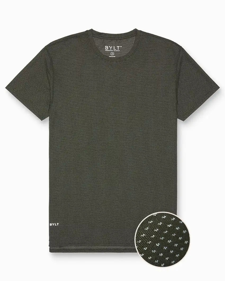 Pulse Short Sleeve Split Hem