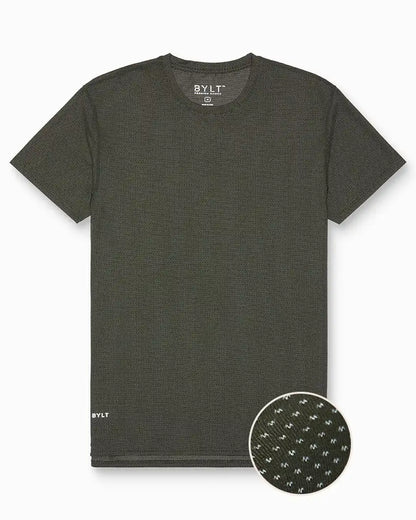 Pulse Short Sleeve Split Hem