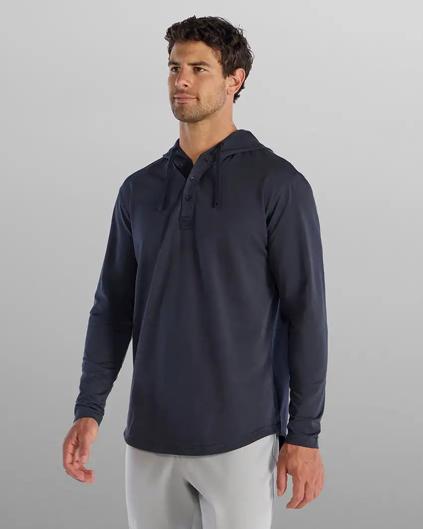 Drop-Cut: LUX Hooded Henley