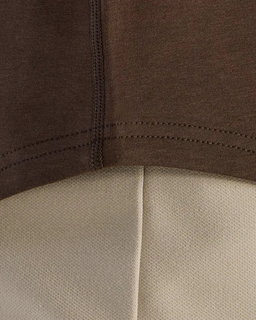 Drop-Cut V-Neck: LUX