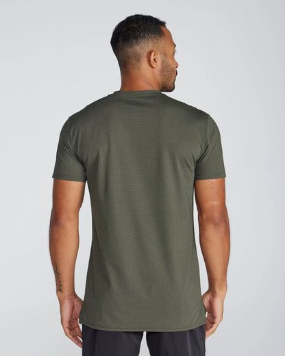 Pulse Short Sleeve Split Hem