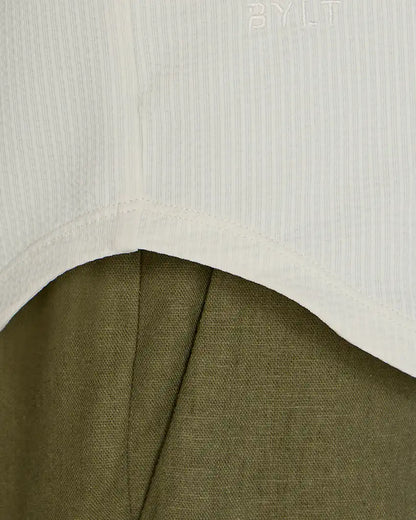 Seersucker Short Sleeve Button Down