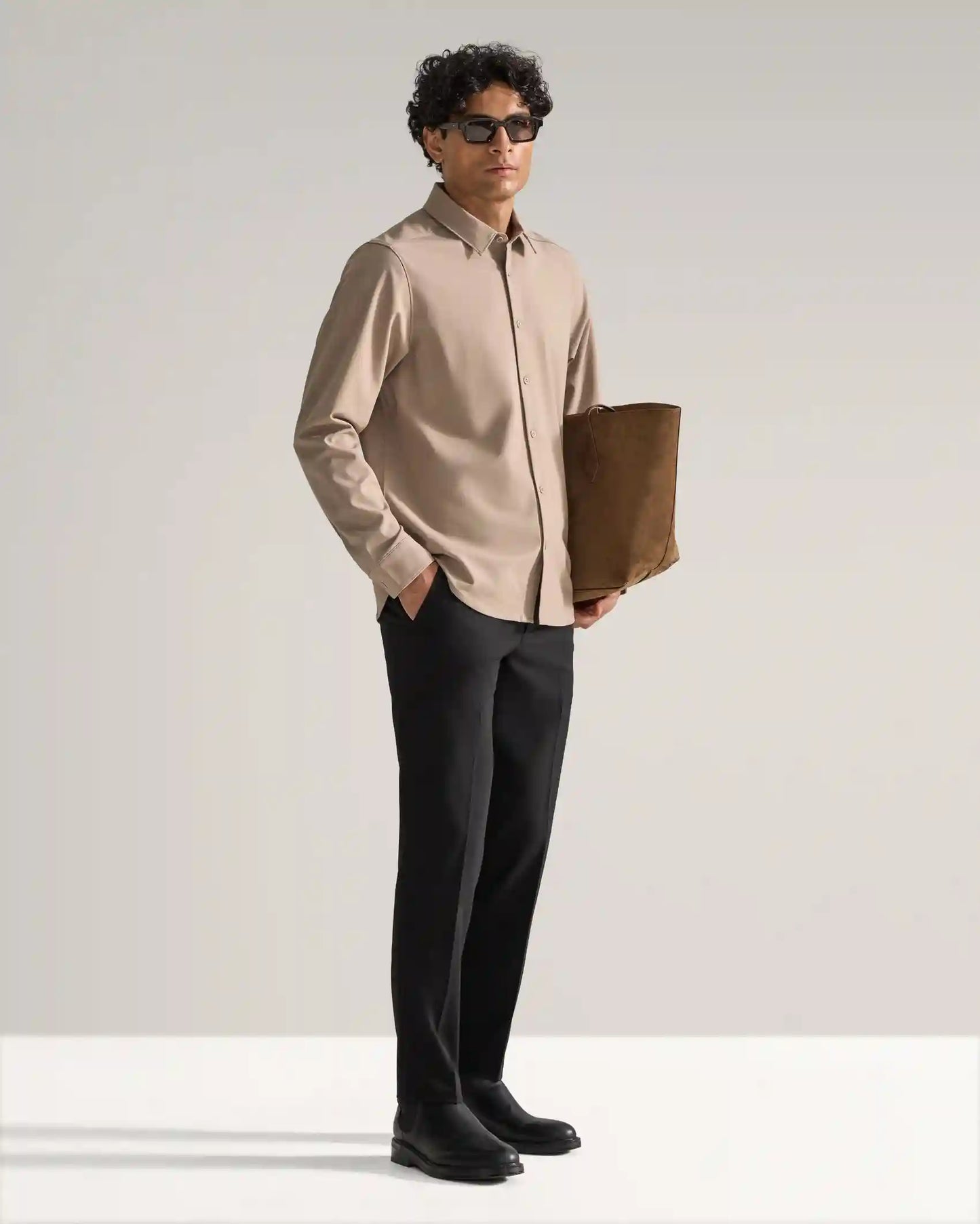 Executive Hatchweave Classic Fit Button Down