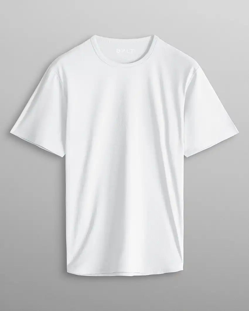 Adaptive Micro Waffle Short Sleeve Drop-Cut