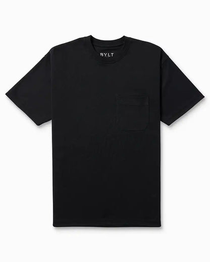 Cotton Short Sleeve Relaxed Pocket Tee
