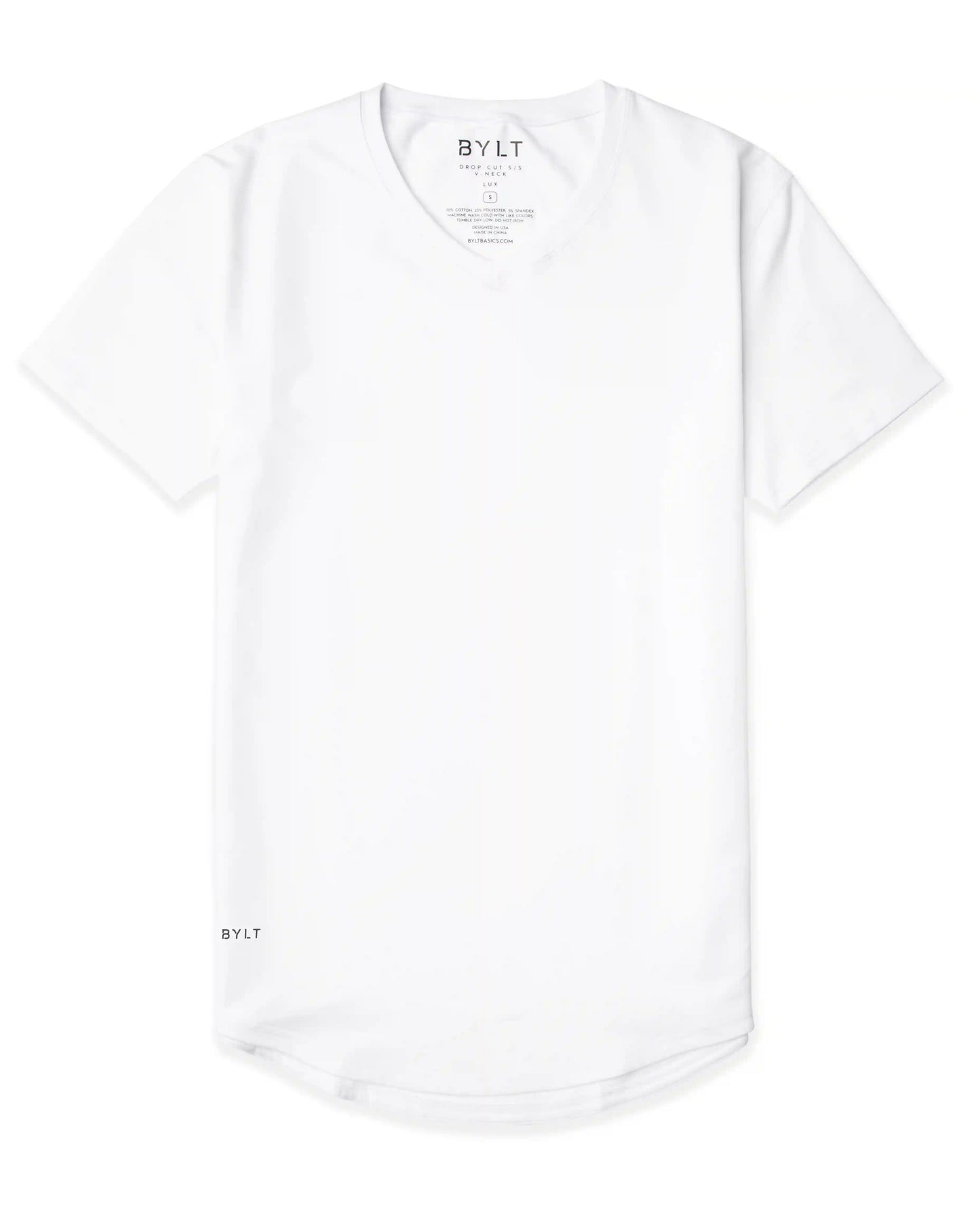 Drop-Cut V-Neck: BYLT Signature